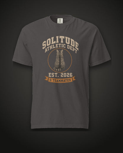Solitude Athletic Dept. Tee, graphite