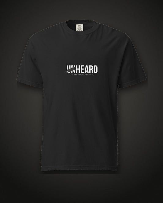 Unheard Tee, black