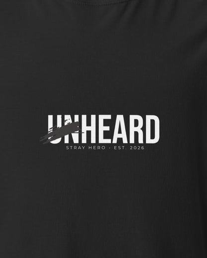 Unheard Tee, print detail
