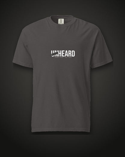 Unheard Tee, graphite