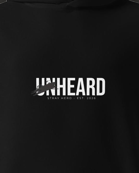 Unheard Hoodie, print detail