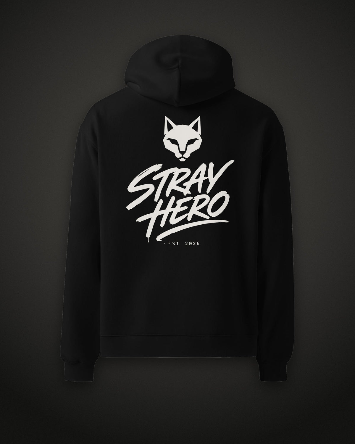 Emblem Hoodie, back print