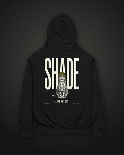 Unit 03 Shade Back Print Hoodie, back print, black