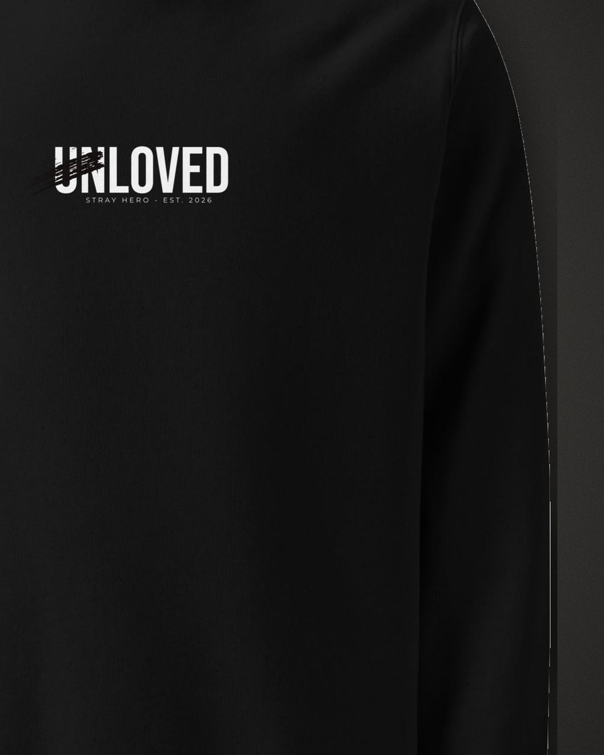 Unloved Sweatshirt, print detail
