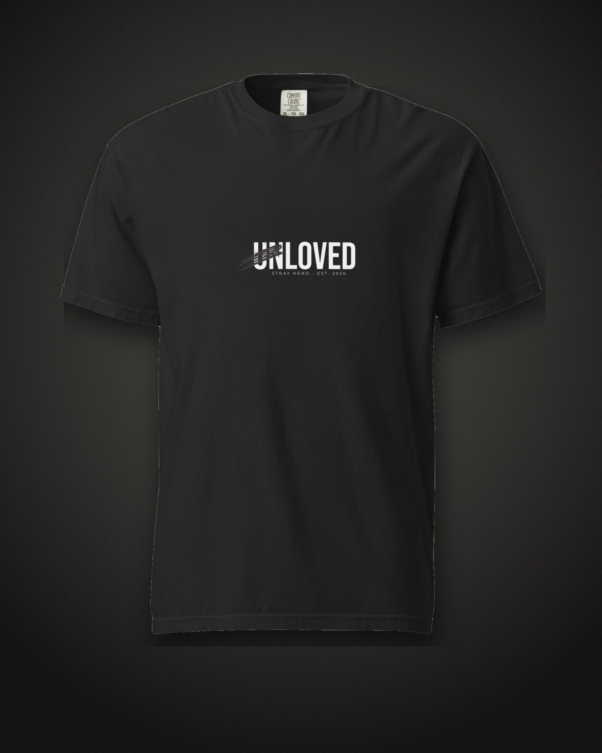 Unloved Tee, black