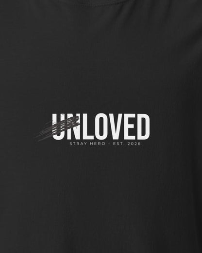 Unloved Tee, print detail