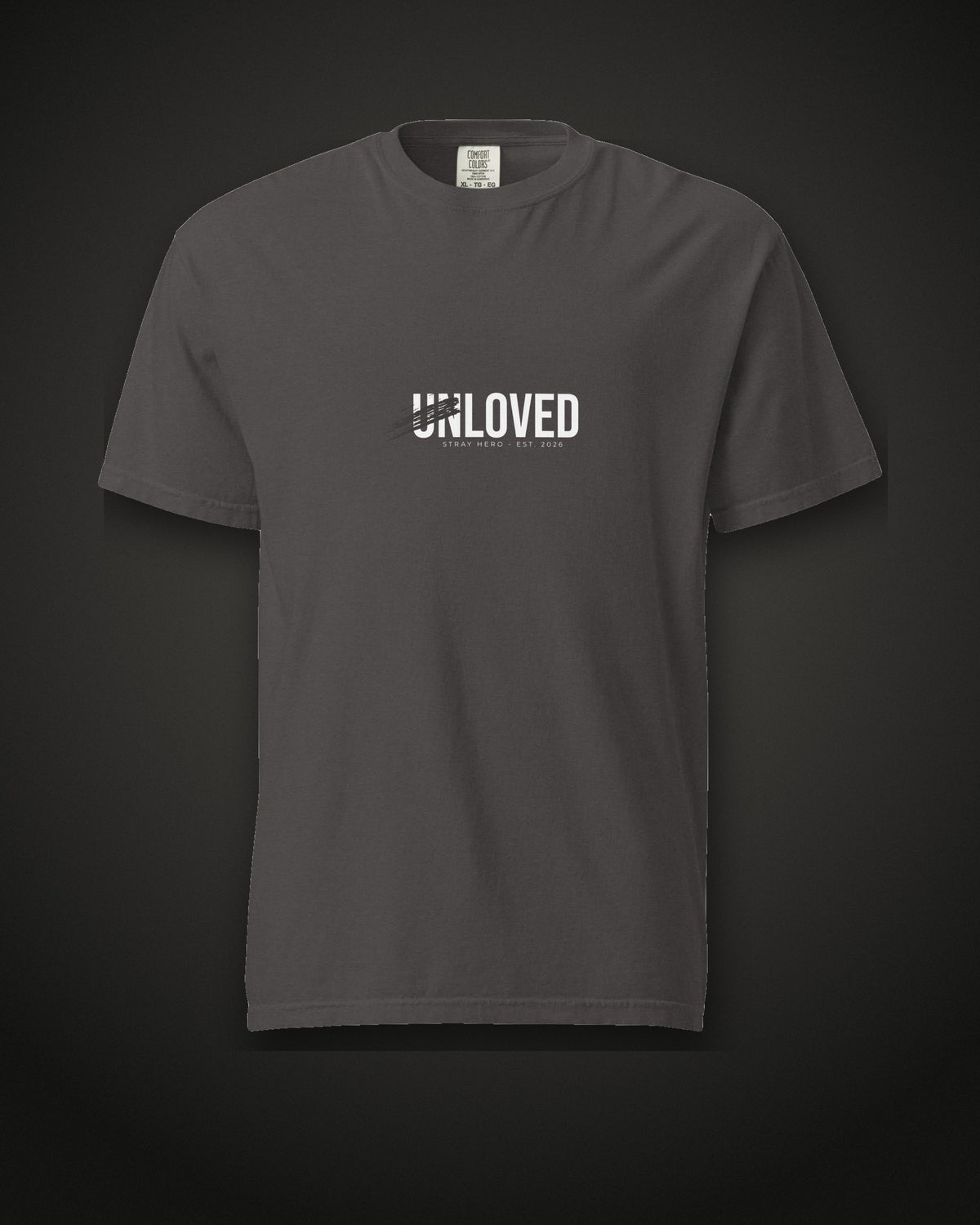 Unloved Tee, graphite