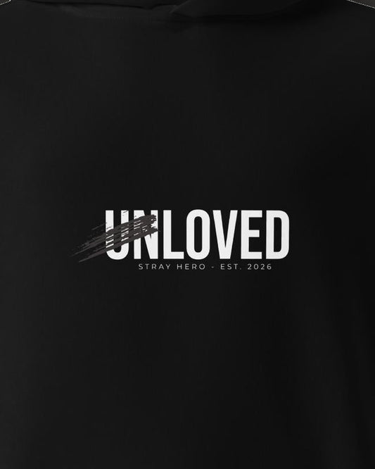 Unloved Hoodie, print detail